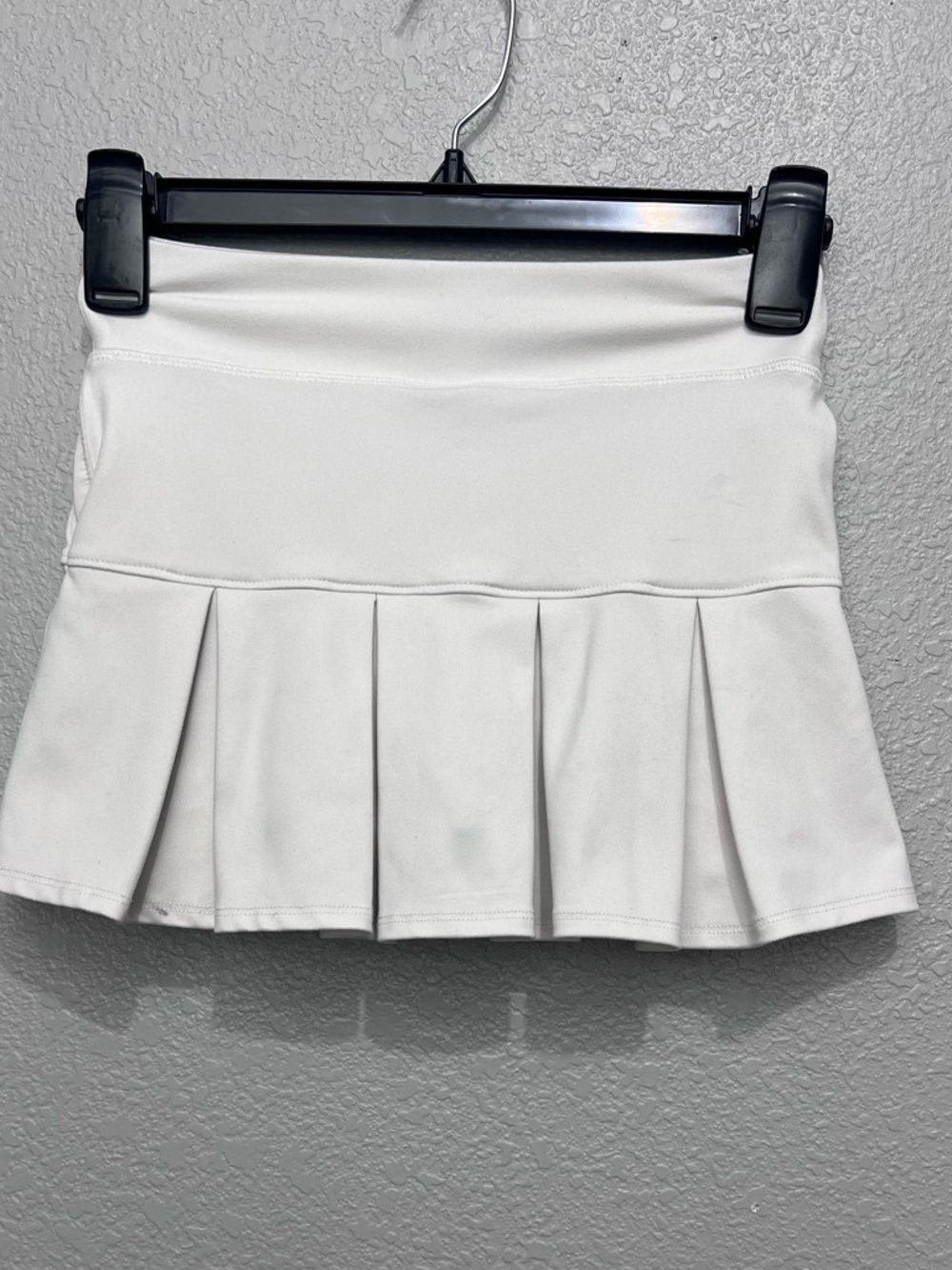 Girls' White Pleated Tennis Skirt - Kids